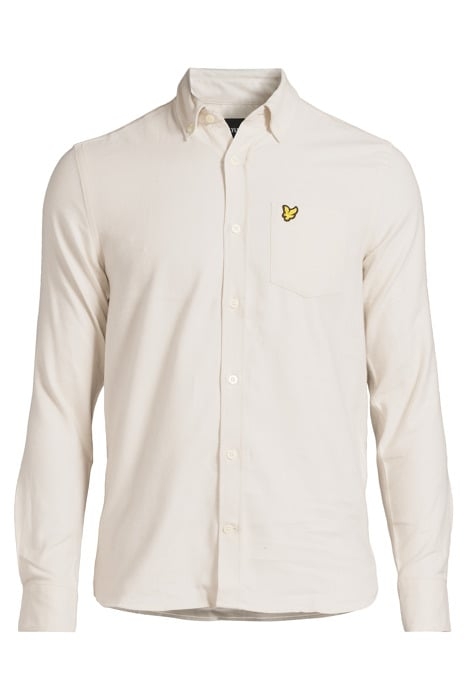 PLAIN FLANNEL SHIRT LIGHT MIST 3