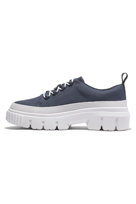 GREYFIELD LACE UP SHOE DARK BLUE CANVAS 6