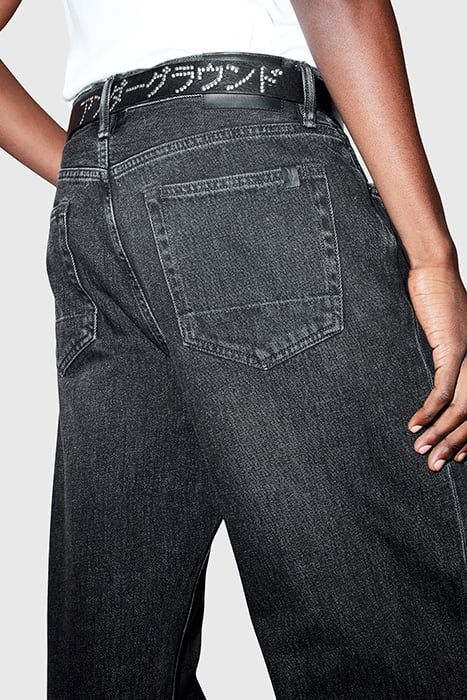 UNDERGRUND STUD BELT BLACK/DULL NICKEL 2