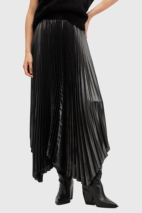 PHIA METALLIC SKIRT METALLIC GREY 1