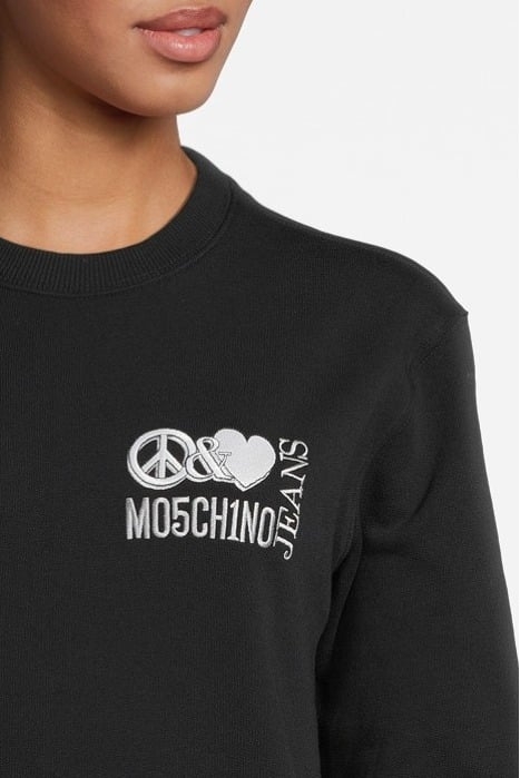 COTTON SWEATSHIRT BLACK 4