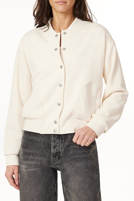 BOMBER WHITE CAP GREY 1