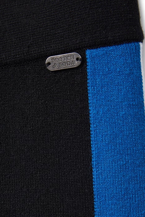 WIDE LEG PANT BLACK NIGHT/NAUTICAL BLUE 3