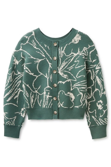 WEAR ME 2 WAY CARDI DARK FOREST 3