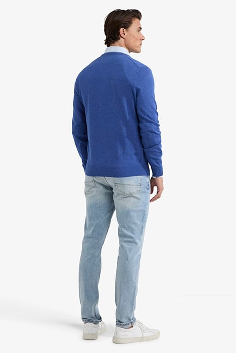 V-NECK SWEATER ROYAL BLUE 3