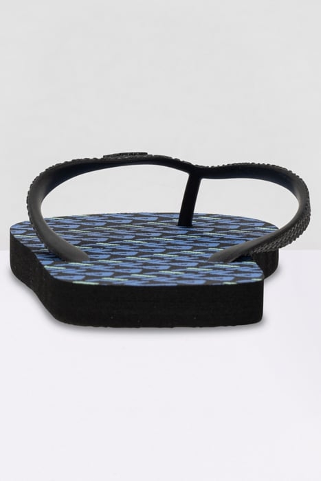 TROY LOGO SLIPPER BLACK 5