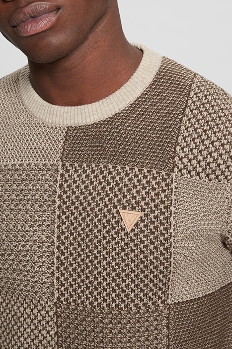 BRIDGER LS CN PATCHW BROWN AND CHESTNUT P 6