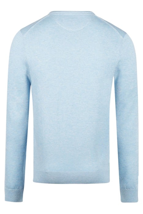 V-NECK SWEATER LIGHT BLUE 5