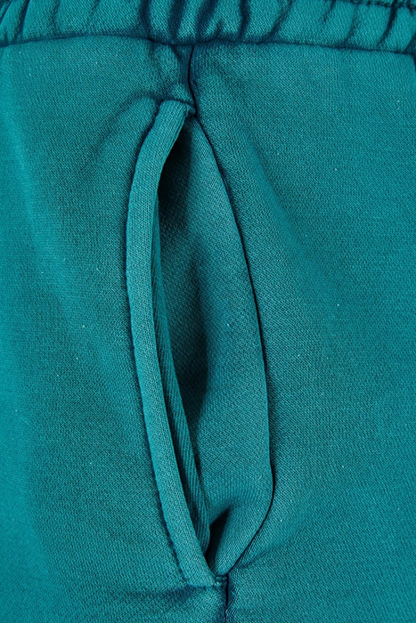 LADIES STONE WASHED SHORTS WATERGREEN 8