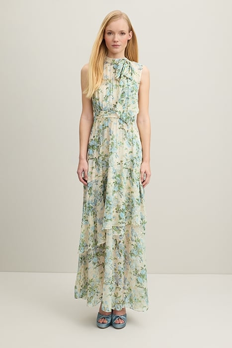 ROBYN NEON MAXI DRESS CREAM 1