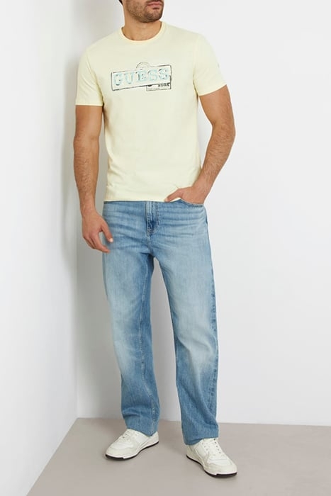 GUESS ECO SS CN GUESS BOX LOGO ICED LEMON 3