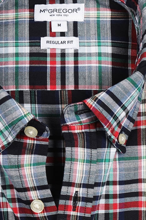 SUMMER CHECK SHIRT NAVY 4