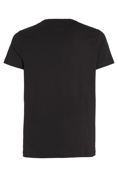 CORE STRETCH SLIM FIT V-NECK T-SHIRT BLACK 4