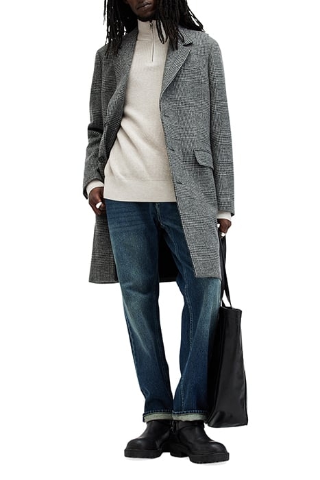 ASPEN ZIP FUNNEL PALE GREY MARL 6