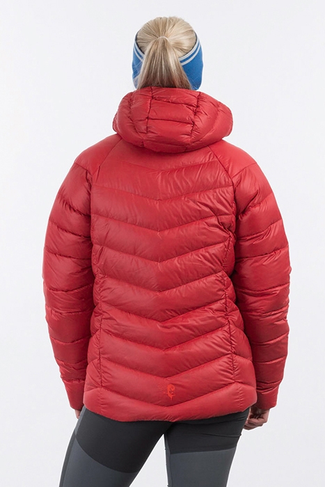 CECILIE DOWN LIGHT ANORAK DAHLIA RED / LIGHT DAHLIA RED 2