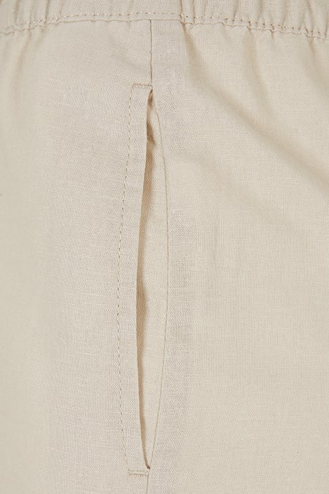 LADIES LINEN MIXED SHORTS SOFTSEAGRASS 8