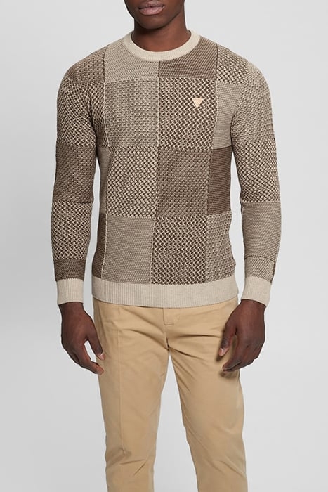 BRIDGER LS CN PATCHW BROWN AND CHESTNUT P 1