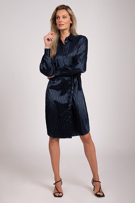 ASTER SHIRT DRESS NAVY NIGHT 1