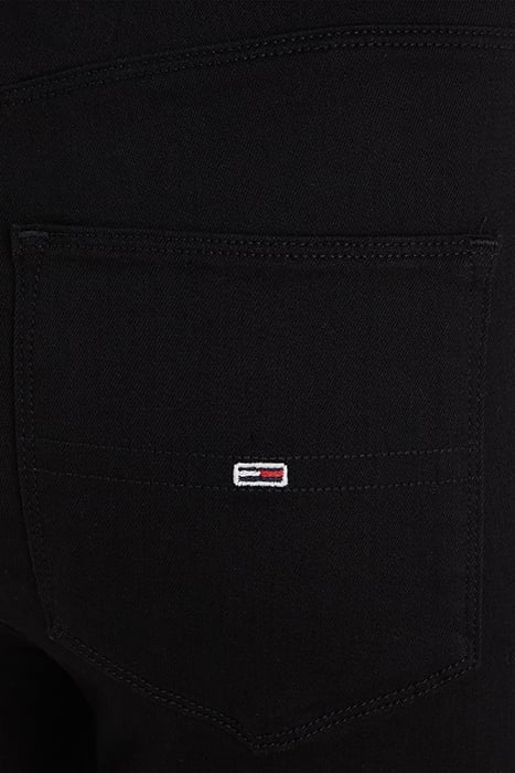 SYLVIA HR SUPER SKINNY JEANS BLACK 6