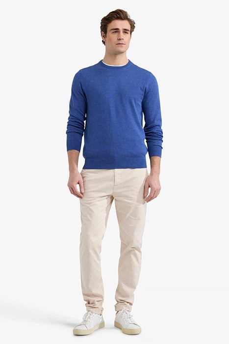 C-NECK SWEATER ROYAL BLUE 2