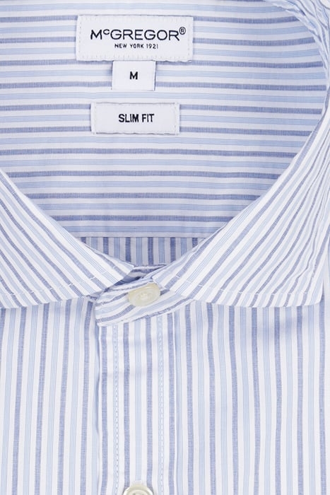 STRIPE SHIRT MEDIUM BLUE 8