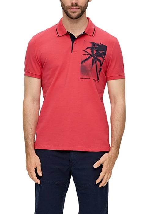 S.OLIVER POLOSHIRTS RED 1