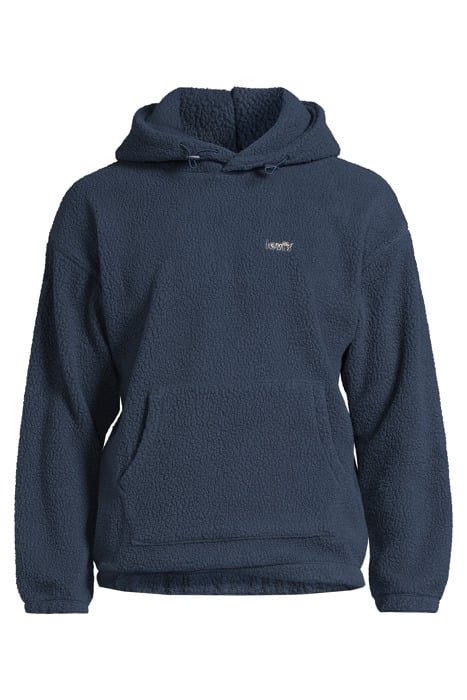 COZY UP HOODIE DRESS BLUES 3