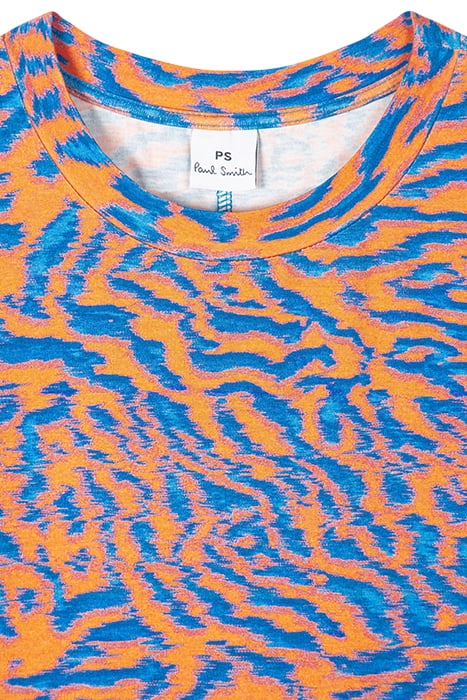 WOMENS PRINTED DRESS ORANGE 4