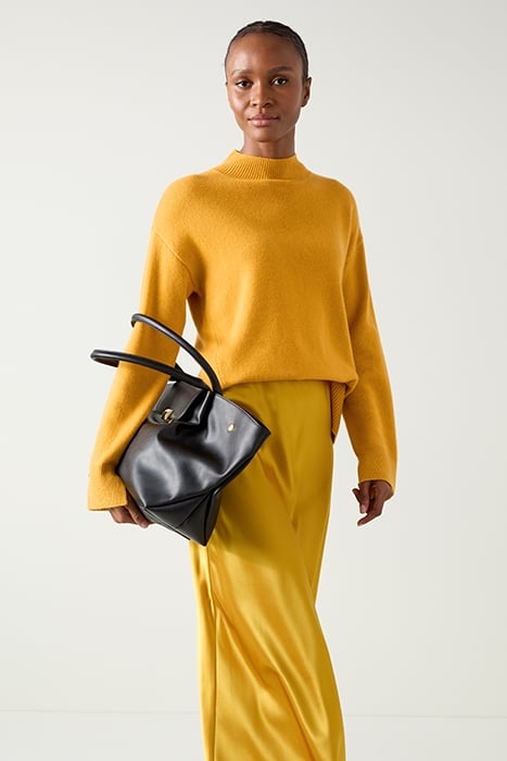 ZOE BOXY KNITTED SWEATER GOLD 6