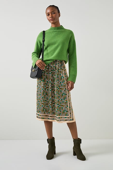 ETHEL ALINE MIDI SKIRT BLACK 1