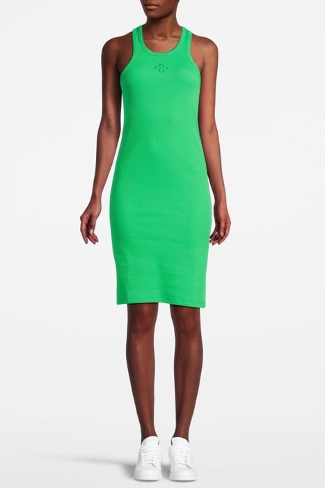RIB DRESS RIB JERSEY ISLAND GREEN 1