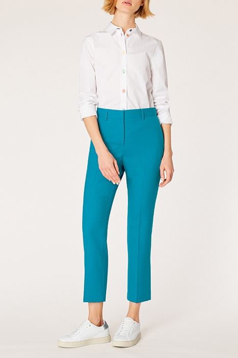 WOMENS TROUSERS TURQUOISE 5