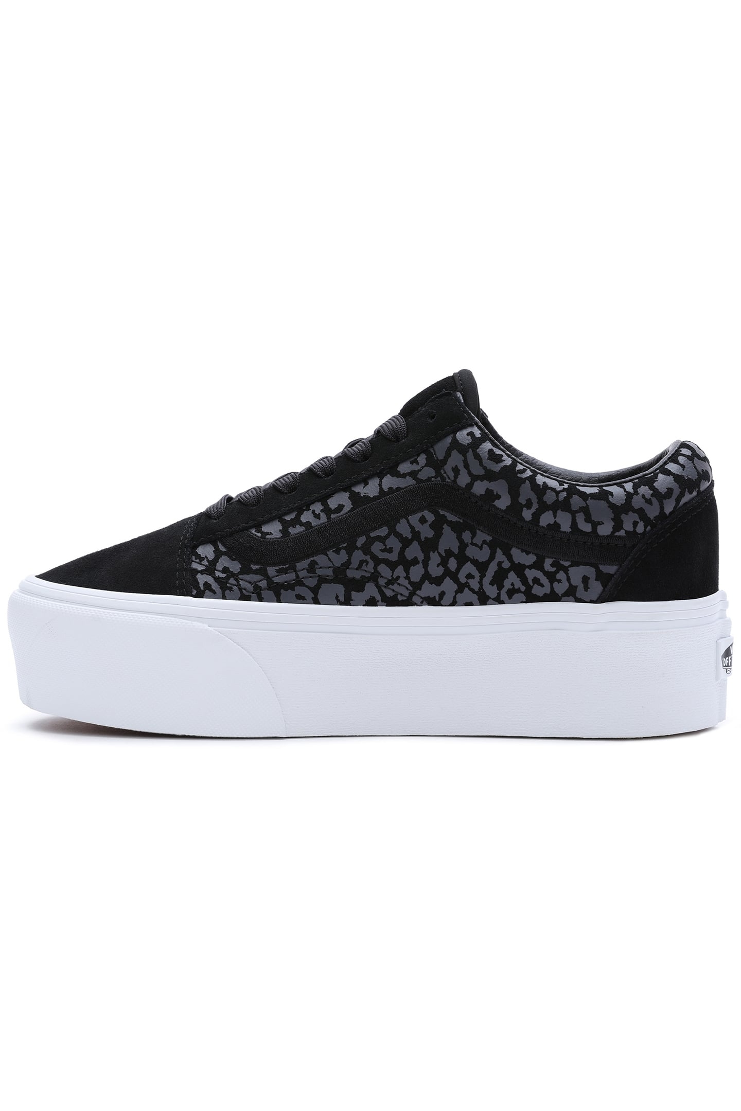 OLD SKOOL STACKFORM MONO EMBROIDERY BLACK/LEOPARD 6