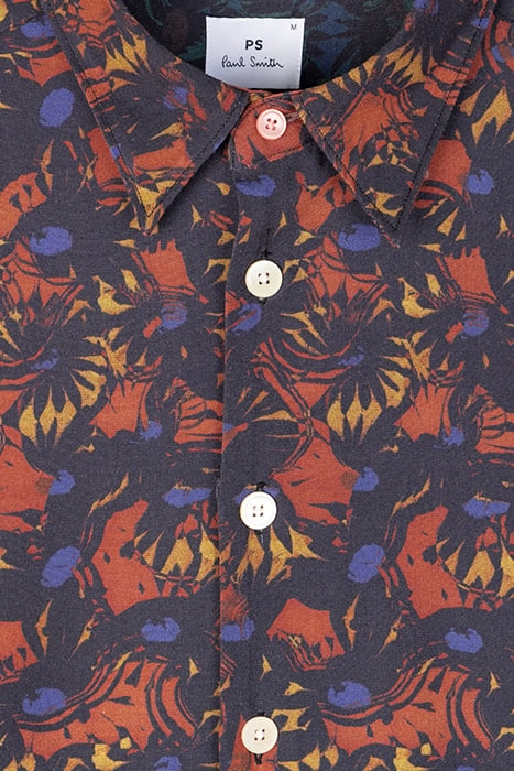 MENS LS REGULAR FIT SHIRT OCHRE YELLOW 8