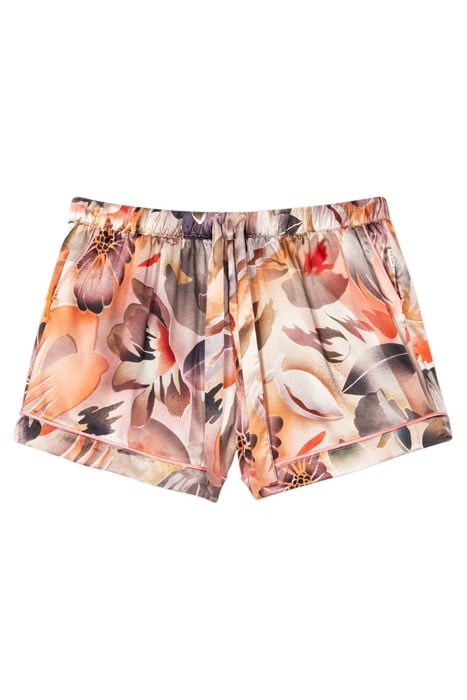 WOMEN PJ CAMI HOT SUMMER CORAL RED 3