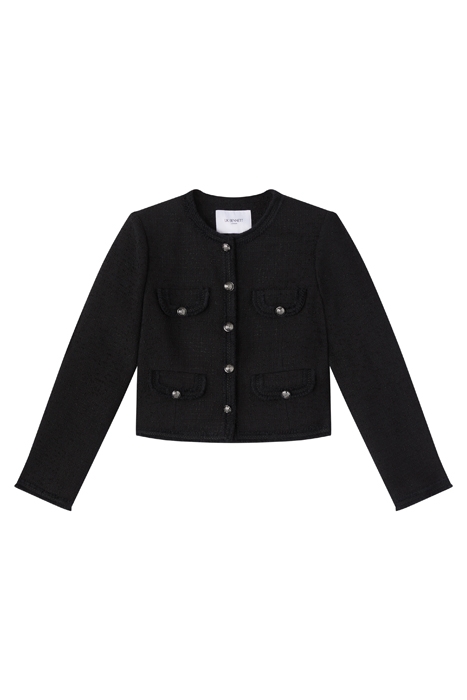 HAZEL - CROPPED JACKET BLACK 3
