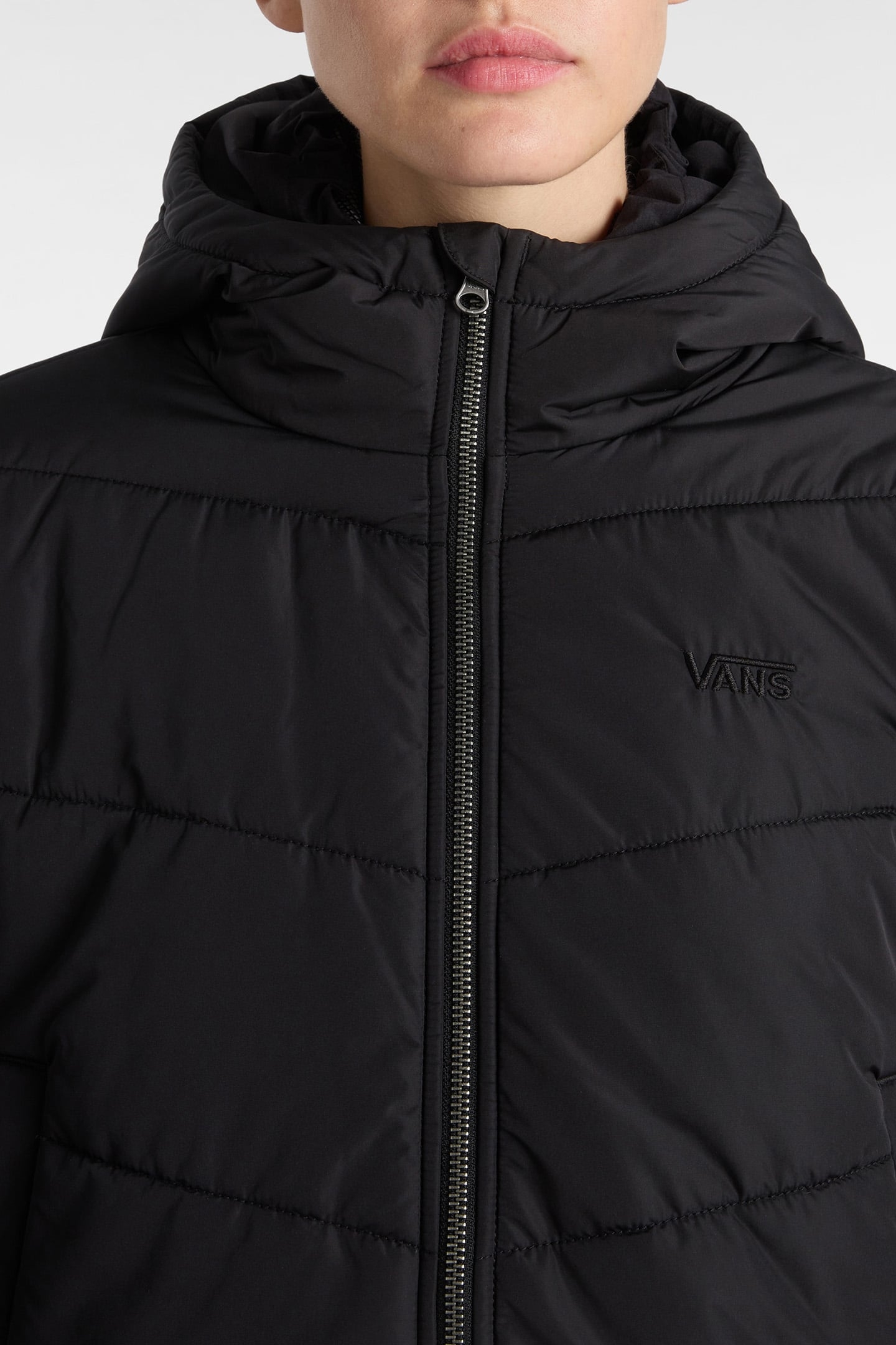 MTE FOUNDRY CROP PUFF HOOD BLACK 7