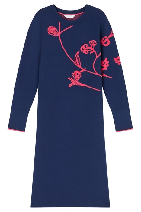 HENRY KNIT MIDI DRESS NAVY 3