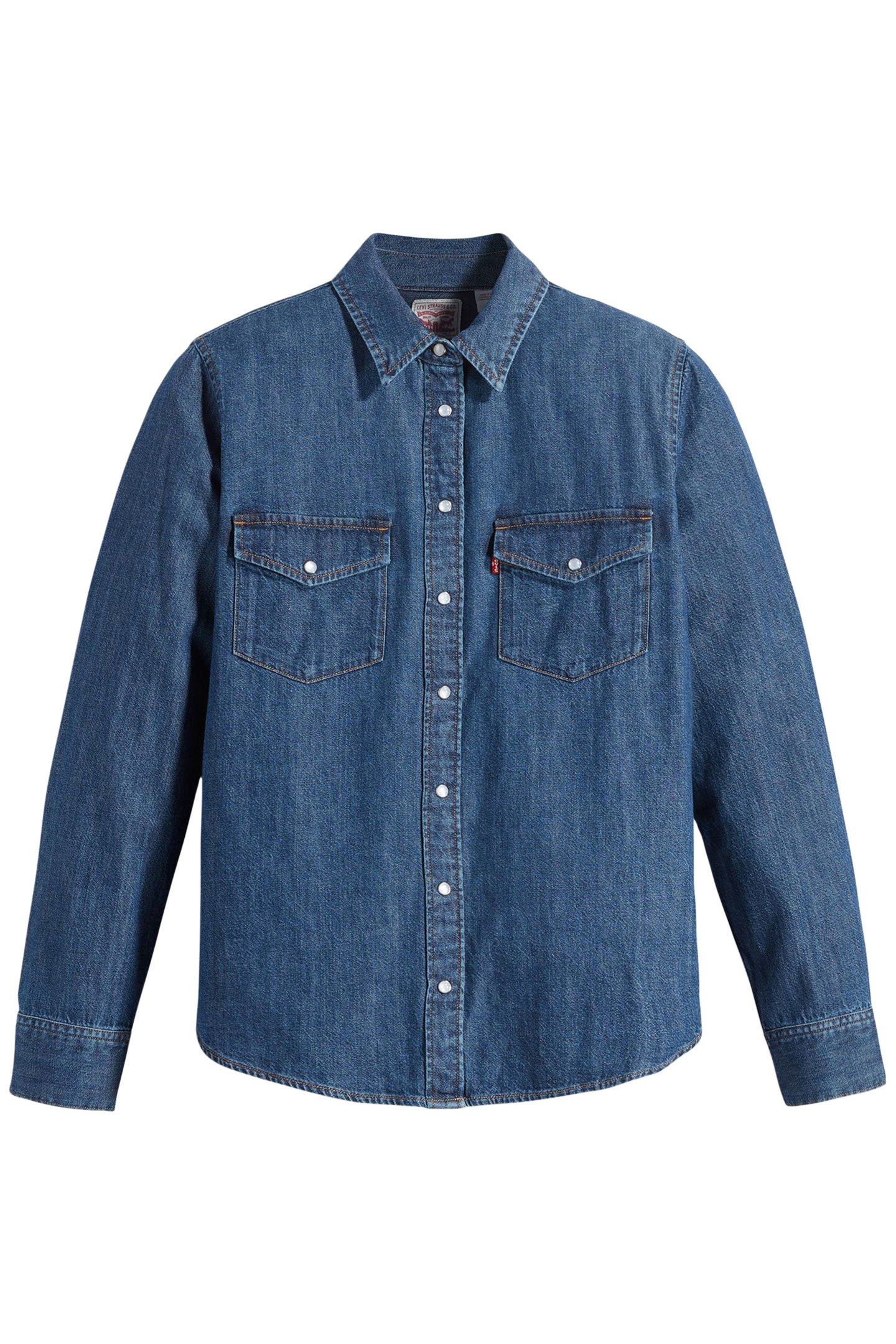 ICONIC WESTERN DENIM SHIRT IN AIR SPACE 3
