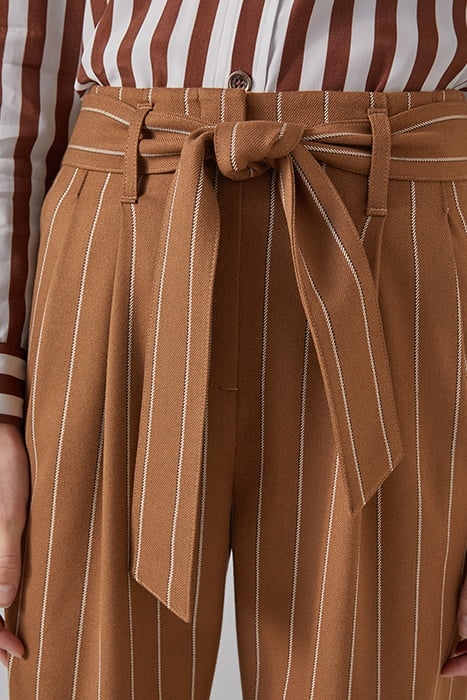 ELLIS STRIPE STRAIGHT JEANS BROWN 5