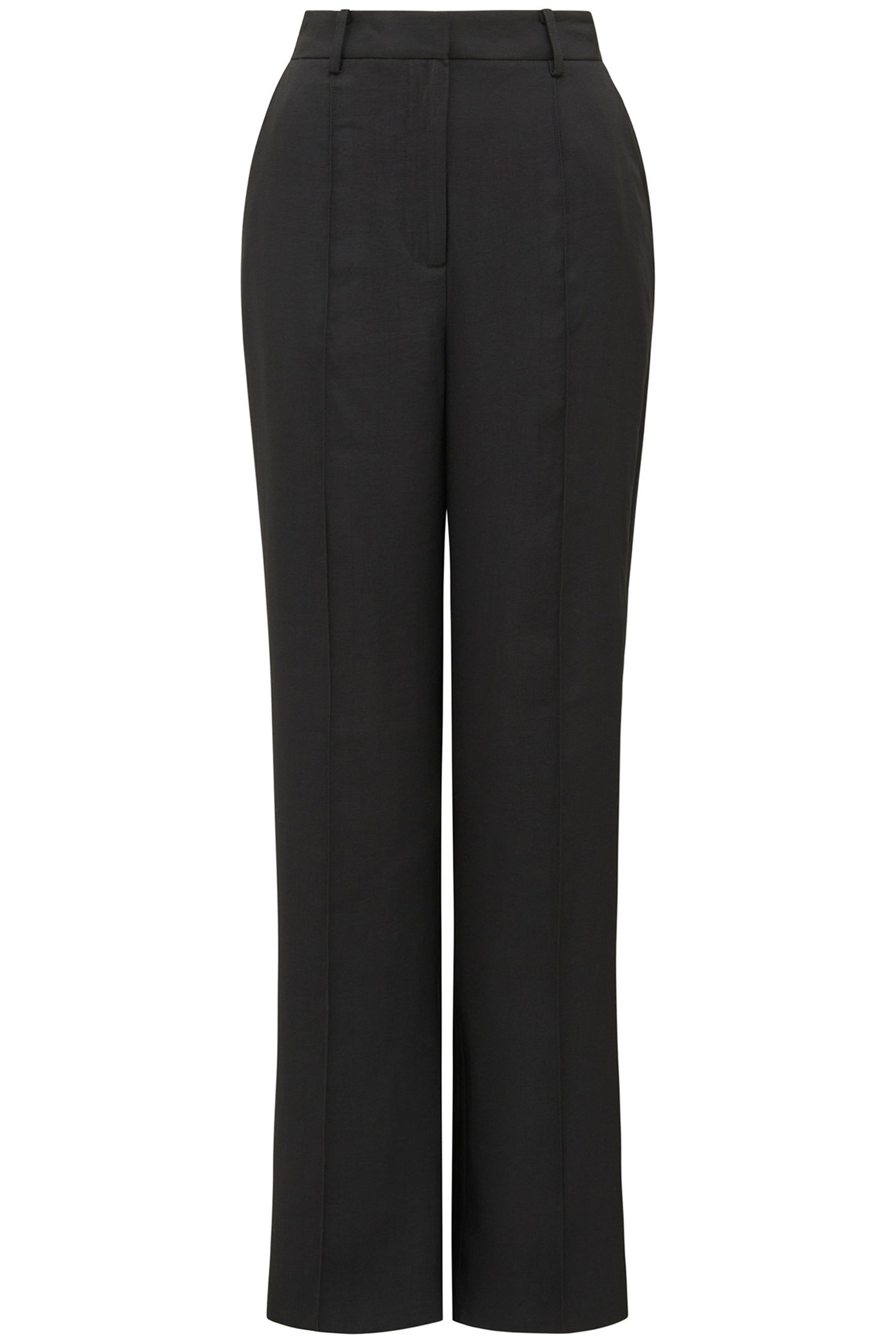 ROBYN RELAXED STRAIGHT LEG PANTS BLACK 4
