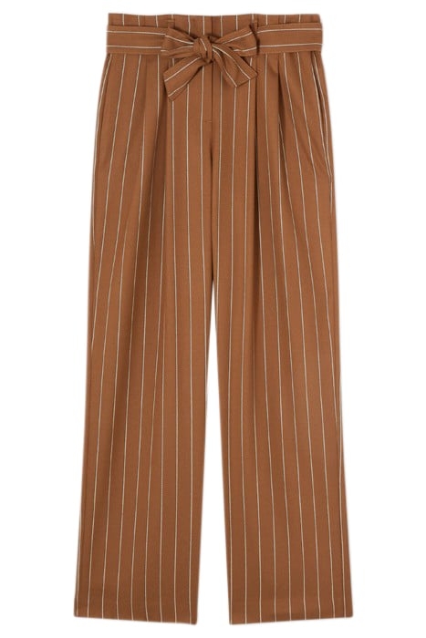 ELLIS STRIPE STRAIGHT JEANS BROWN 3