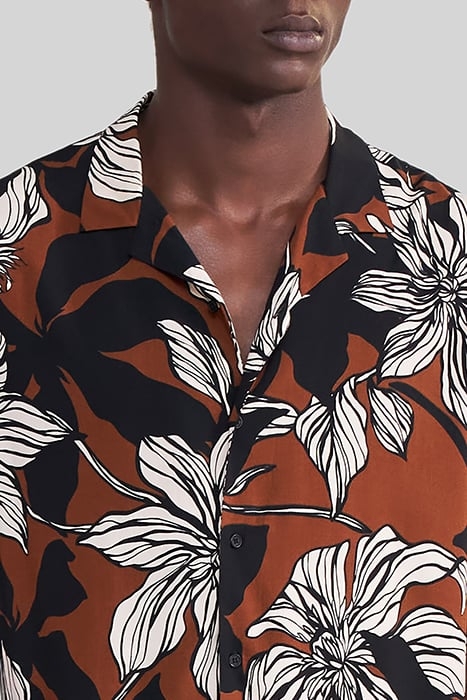 AMBER LENZING™ ECOVERO™ XL FLORAL REGULAR SHIRT 5