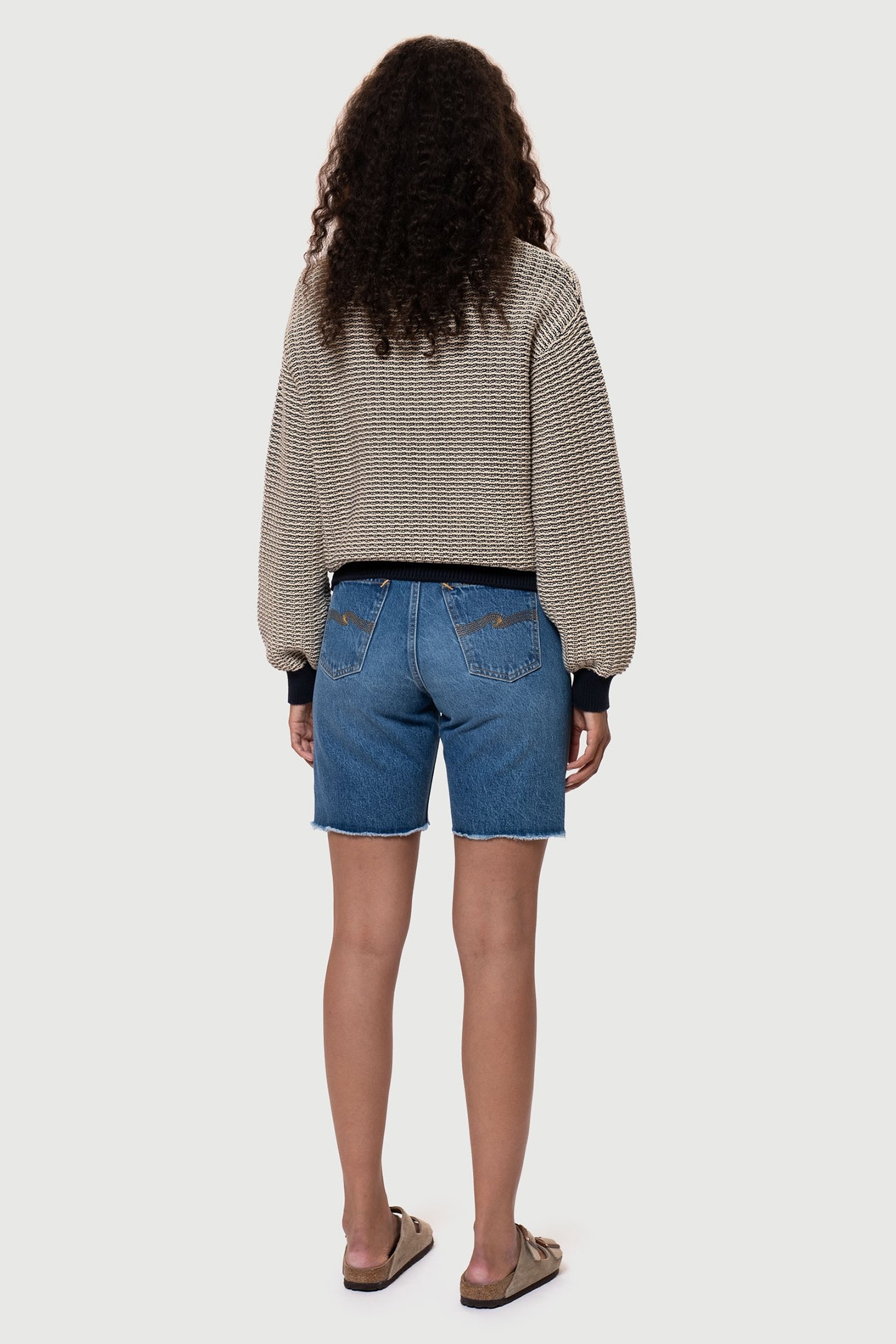 MAUD SHORTS NOSTALGIC BLUE DENIM 2