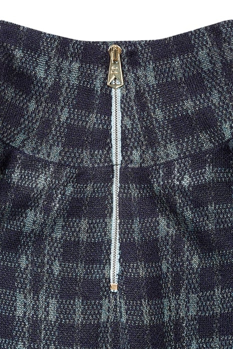 WOMENS KNITTED TOP VERY DARK NAVY 3