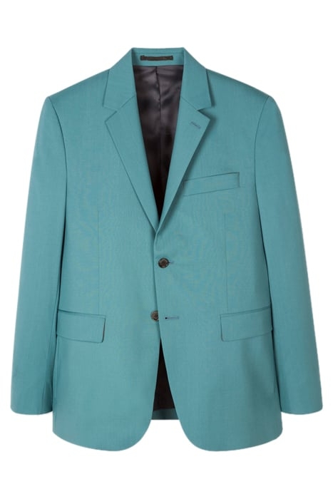 MENS 2 BUTTON JACKET MILITARY GREEN 4