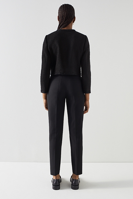 HAZEL - CROPPED JACKET BLACK 2