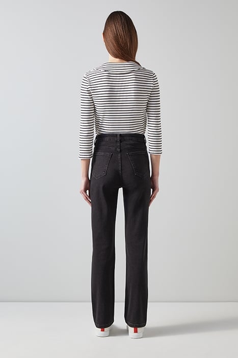 ALICE DENIM STRAIGHT JEANS BLACK 2