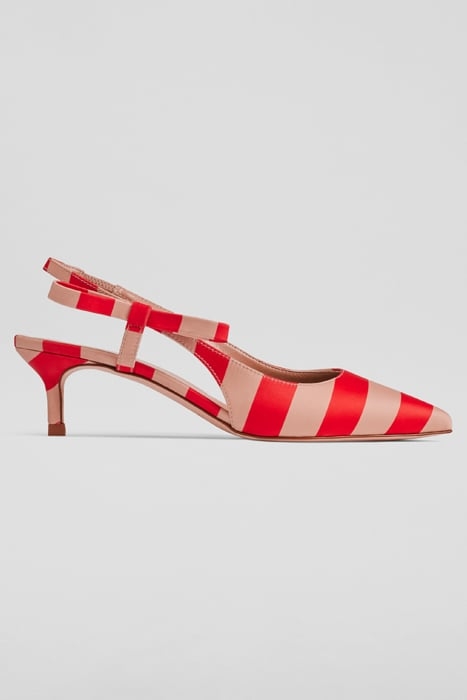 BARETTE SIDE SANDAL RED/PINK 1
