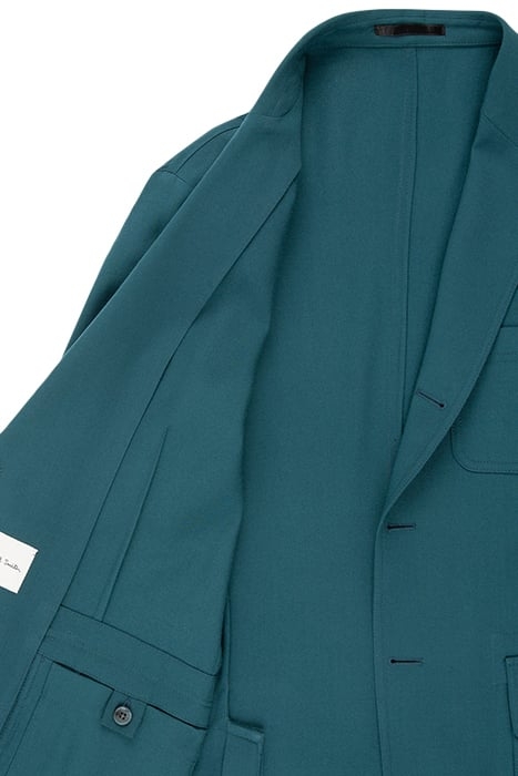 GENTS 2 BTN PATCH POCKET JACKET BOTTLE GREEN 6